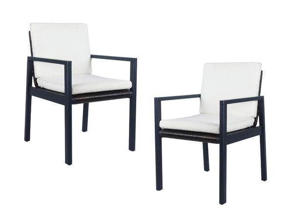 Renava Cuba Modern Outdoor Dining Chair Set Of 2 Model VGPD-296.53-DC