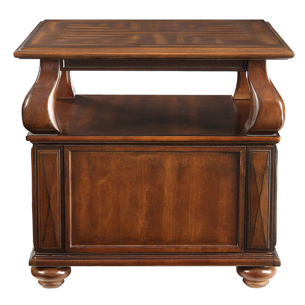 ACME Amado Walnut End Table Model 80012