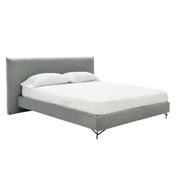Nova Domus Aria Italian Modern Grey Fabric Bed Model VGAC-ARIA-BED