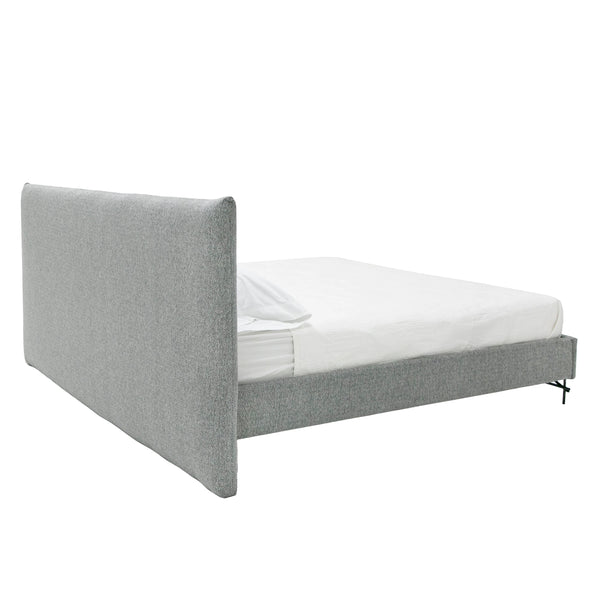 Nova Domus Aria Italian Modern Grey Fabric Bed Model VGAC-ARIA-BED