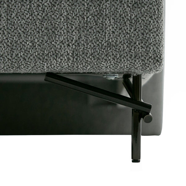 Nova Domus Aria Italian Modern Grey Fabric Bed Model VGAC-ARIA-BED