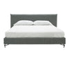 Nova Domus Aria Italian Modern Grey Fabric Bed Model VGAC-ARIA-BED