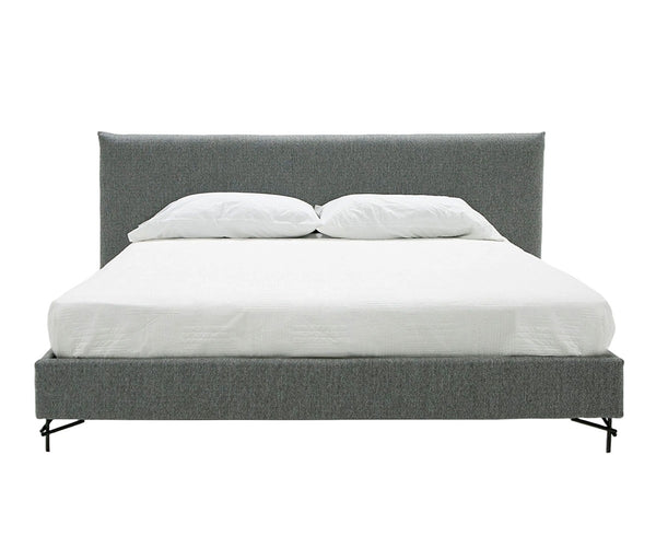 Nova Domus Aria Italian Modern Grey Fabric Bed Model VGAC-ARIA-BED