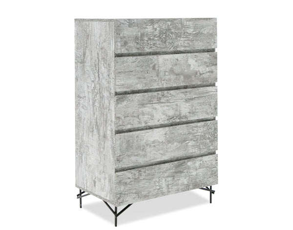 Nova Domus Aria Italian Modern Multi Grey With Texture Chest Model VGAC-ARIA-CHEST