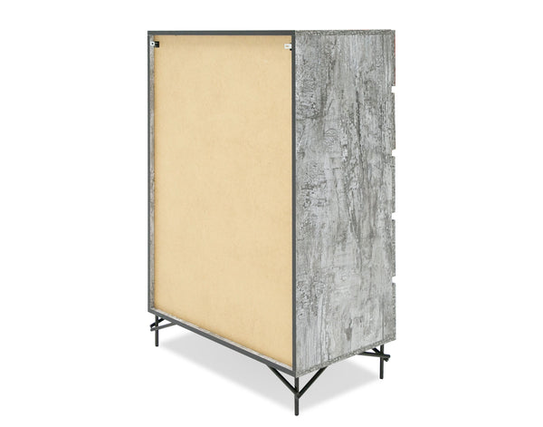 Nova Domus Aria Italian Modern Multi Grey With Texture Chest Model VGAC-ARIA-CHEST