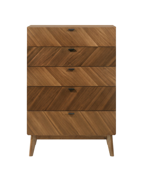 Nova Domus Kamela Modern Walnut Chest Model VGMA-BR-128-CH