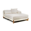 Modrest Fleury Contemporary Cream Fabric And Walnut Raf Sectional Sofa Model VGCS-21073-S-CW-RAF