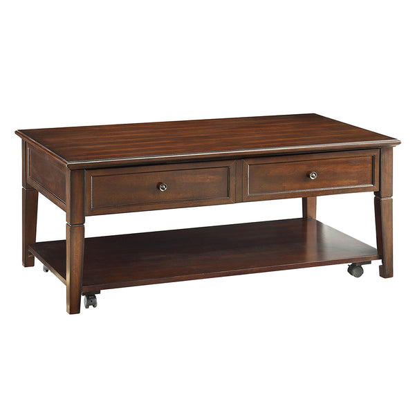 ACME Malachi Walnut Coffee Table with Lift Top Model 80254