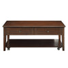 ACME Malachi Walnut Coffee Table with Lift Top Model 80254