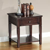 ACME Malachi Walnut End Table Model 80255