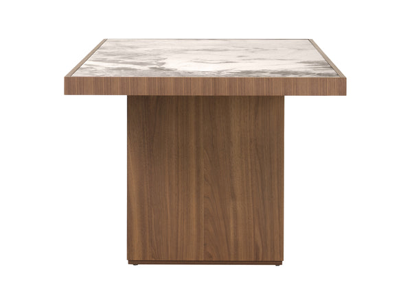 Nova Domus Bailey Modern Walnut Rectangular Dining Table Model VGHB-EM112T3-W