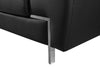 Divani Casa Grange Modern Black Leather Sofa Set Model VGBNS-2116-SET-BLK