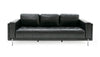 Divani Casa Schmidt Modern Black Leather Sofa Model VGKK-KF.7020-SOFA-BLK