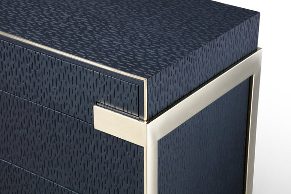 Modrest Athena & Rothsay Modern Grey Fabric & Wenge & Gold Bedroom Set Model VGVC-BD2233-SET-EK