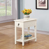 ACME Jeana White Accent Table Model 80513