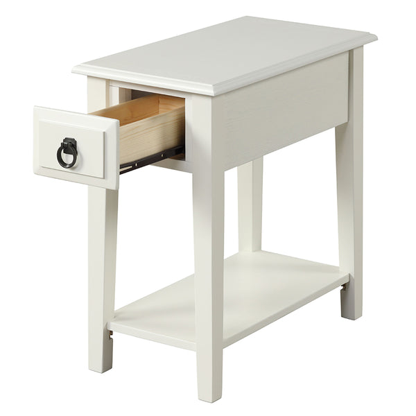ACME Jeana White Accent Table Model 80513