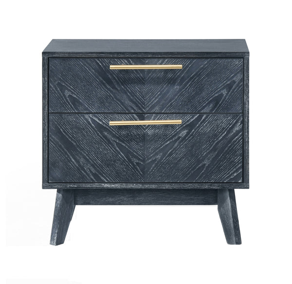 Modrest Diana Modern Grey Ash Nightstand Model VGMABR-132-NS