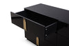 Token Modern Black + Gold Wide Dresser