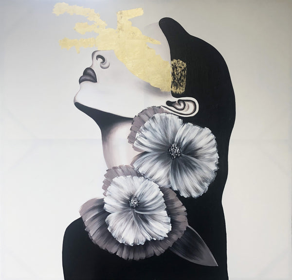 Modrest Vig23003 Abstract Woman Oil Painting Model VGSHVIG23003