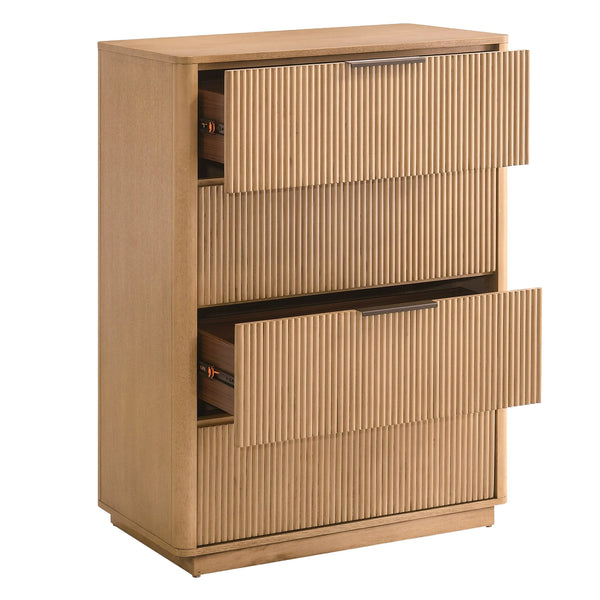 Santa Monica Modern Natural Oak Chest