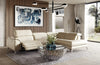 Lamod Italia Monte Carlo Italian Modern Cappuccino Leather Right Facing Sectional Sofa Model VGCC-MONTECARLO-CAPP-RAF