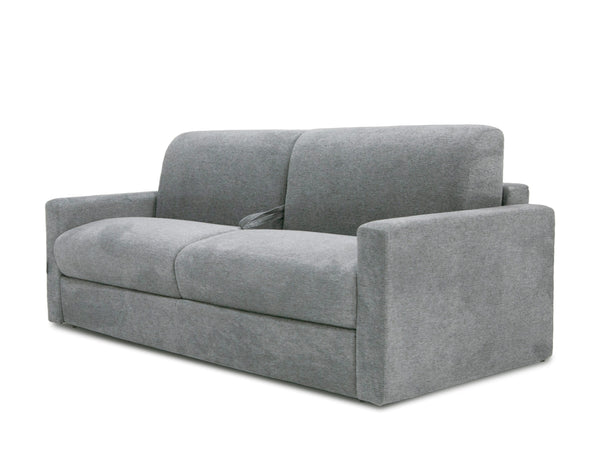Revers Italian Modern Grey Fabric 55" Sofa Bed