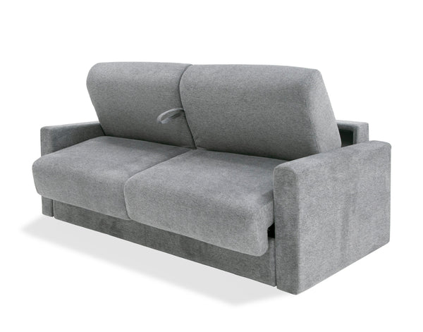 Revers Italian Modern Grey Fabric 55" Sofa Bed
