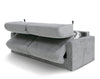 Revers Italian Modern Grey Fabric 55" Sofa Bed