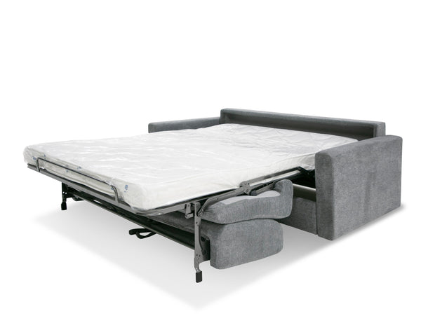 Revers Italian Modern Grey Fabric 55" Sofa Bed