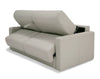 Lamod Italia Revers Italian Modern Light Grey Leather Full Sofa Bed Model VGDTREVERS-140-CENERE