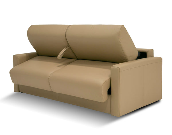 Lamod Italia Revers Italian Modern Desert Leather Full Sofabed Model VGDTREVERS-140-DESERTO