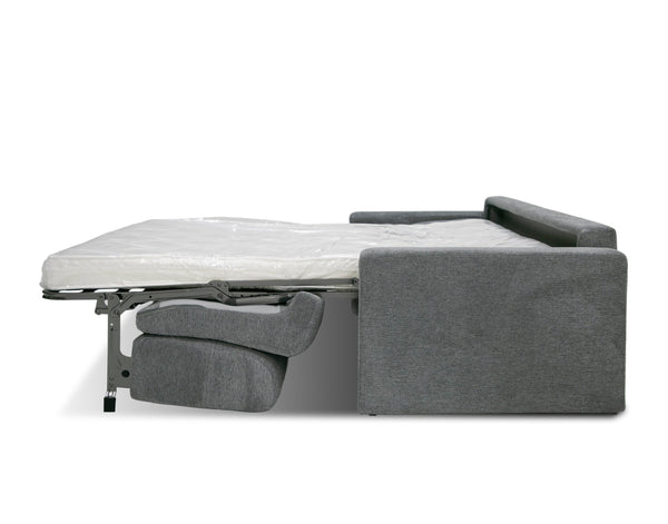 Revers Italian Modern Grey Fabric 63" Sofa Bed
