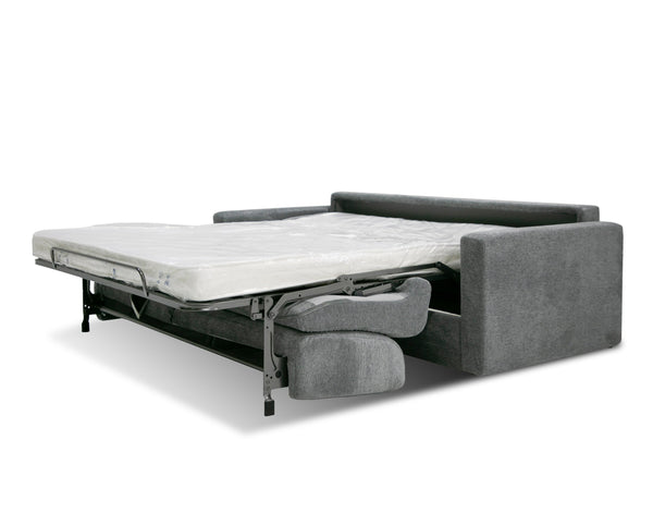 Revers Italian Modern Grey Fabric 63" Sofa Bed