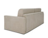 Revers Italian Modern Sand Fabric 63" Sofa Bed