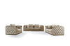 Divani Casa Dosie Transitional Beige Velvet Sofa Set Model VGBN-S-9368-SET-BGE