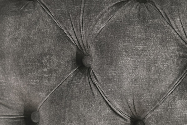 Divani Casa Dosie Transitional Grey Velvet Sofa Set Model VGBN-S-9368-SET-GRY