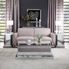 ACME Nysa Mirrored & Faux Crystals End Table Model 81412
