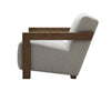 Modrest Rosen Modern Beige Fabric & Grey Oak Accent Chair Model VGMF-L3128-BGE