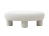 Modrest Gaynes Modern Off White Fabric Bench Model VGMF-A609-OFFWHT