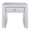ACME Noralie Mirrored & Faux Diamonds End Table Model 81477