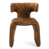 Bergman Modern Brown Velvet Dining Chair