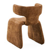 Bergman Modern Brown Velvet Dining Chair