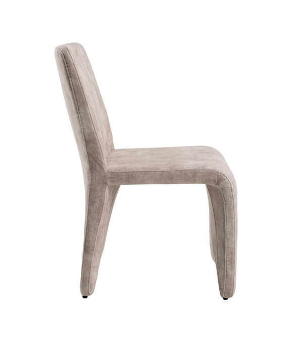 Modrest Ditka Modern Beige Velvet Dining Chair (Set Of 2) Model VGEUMC-7510CH-DECENT-021