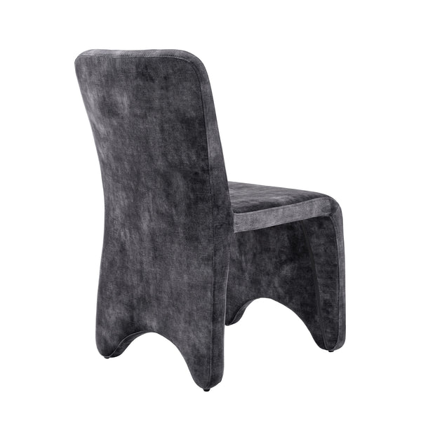 Modrest Ditka Modern Grey Velvet Dining Chair (Set Of 2) Model VGEUMC-7510CH-DECENT-032
