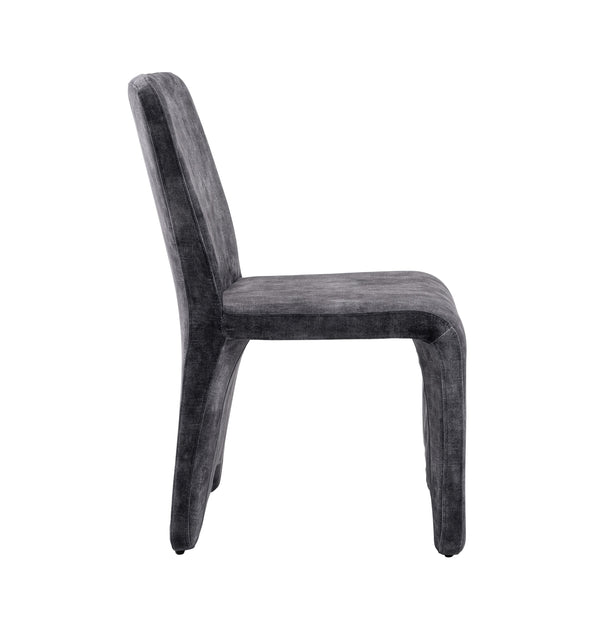 Modrest Ditka Modern Grey Velvet Dining Chair (Set Of 2) Model VGEUMC-7510CH-DECENT-032