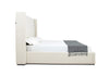 Modrest Byrne Modern Off White Fabric Bed Model VGEVVG713-C-00