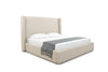 Queen Modrest Byrne Modern Beige Fabric Bed Model VGEVVG713-C-01-Q