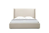 Eastern King Modrest Byrne Modern Beige Fabric Bed Model VGEVVG713-C-01-EK