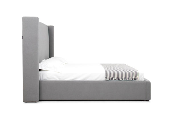 Modrest Byrne Modern Grey Fabric Bed Model VGEVVG713-C-07