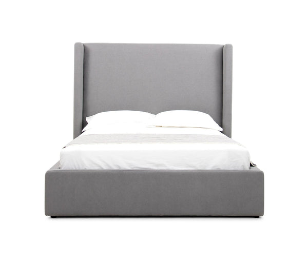Modrest Byrne Modern Grey Fabric Bed Model VGEVVG713-C-07